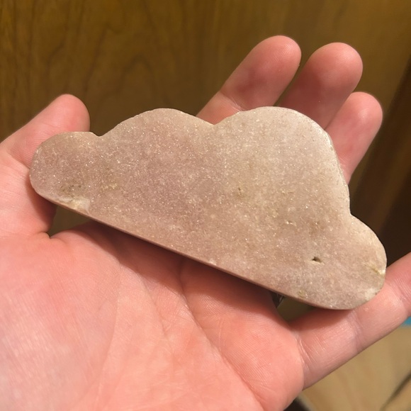 Pink Amethyst Cloud Carving - Picture 4 of 4